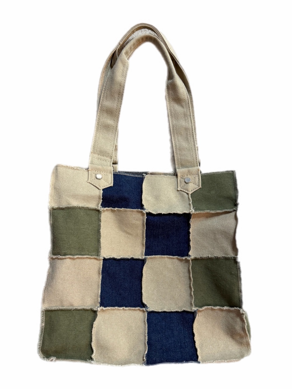 Vintage Levi’s Patchwork Denim Canvas tote bag